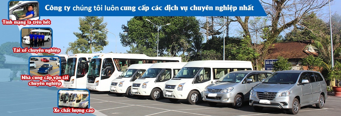 Dịch vụ thuê xe du lịch công ty Việt Anh đa dạng dòng xe