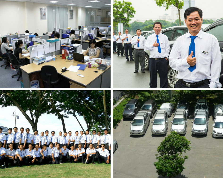 hình ảnh công ty và nhân viên tại Thuê xe Việt Anh