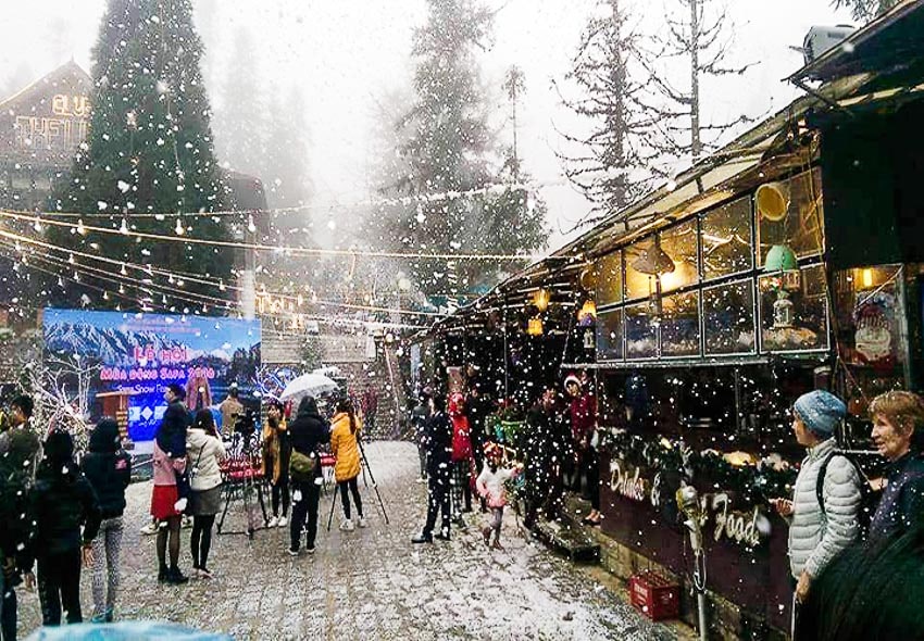 Lễ hội mùa đông ở Sapa với nhiều nét đặc trưng của miền vùng cao thu hút khách du lịch