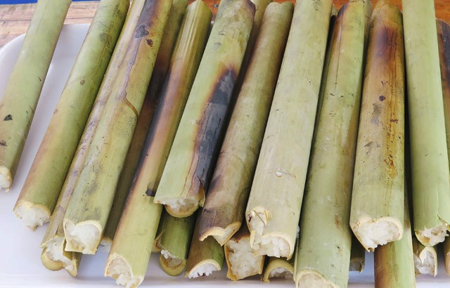 Cơm Lam - Mai Châu như một món đặc sản truyền thống
