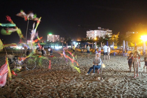 Bãi biển Sầm Sơn khi về đêm