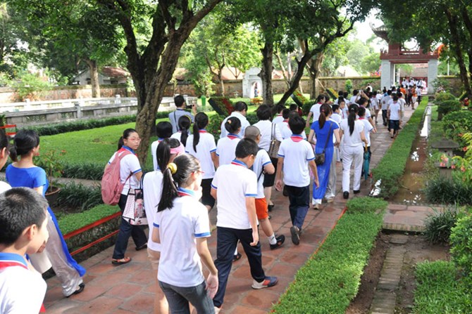 Địa điểm du lịch cho học sinh gần Hà Nội 