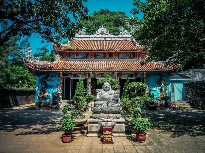 Nét cổ kính và không gian thanh tịnh mát mẻ tại chùa Tam Thai - Đà Nẵng