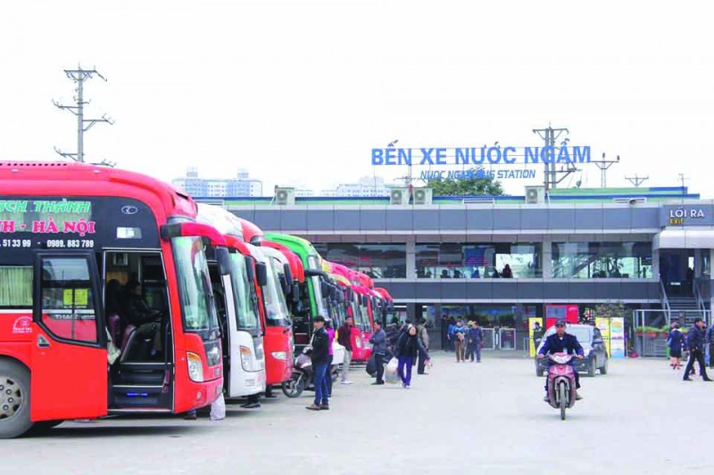 Hình ảnh của bến xe khách Nước Ngầm - Hà Nội