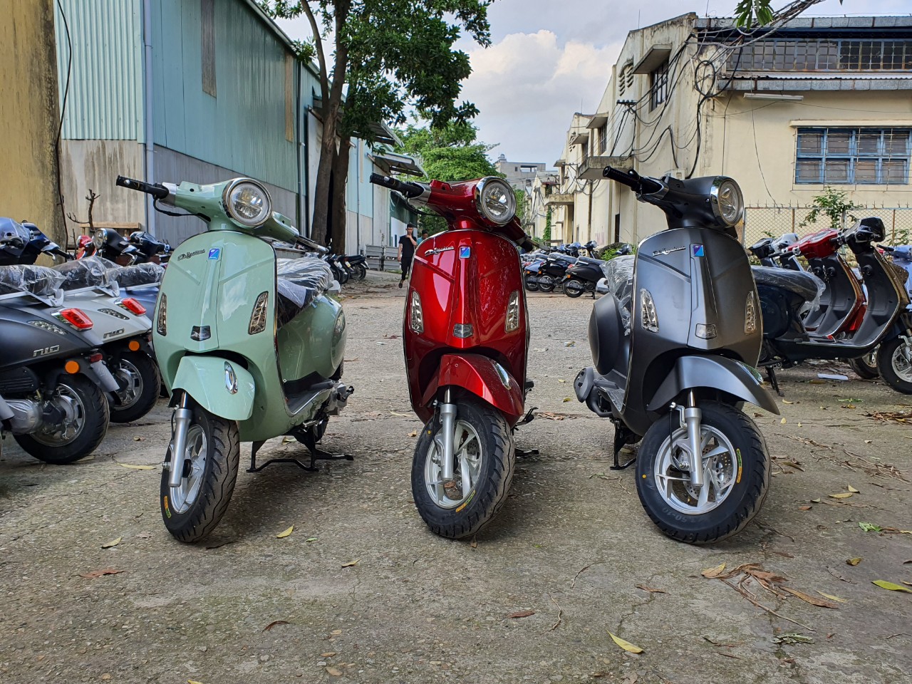 Cửa hàng Nguyễn Tú có sẵn số lượng lớn các loại xe 50cc cho thuê