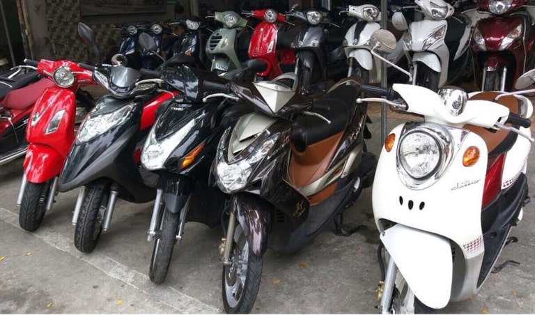 Cửa hàng Tấn Phát cho thuê đa dạng các loại xe máy